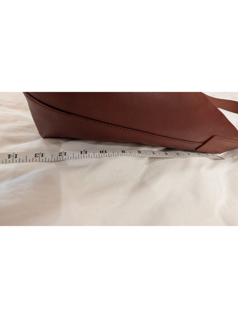 NEW Madewell The Essential Bucket Leather Tote Warm Cinnamon Brown - Picture 15 of 16